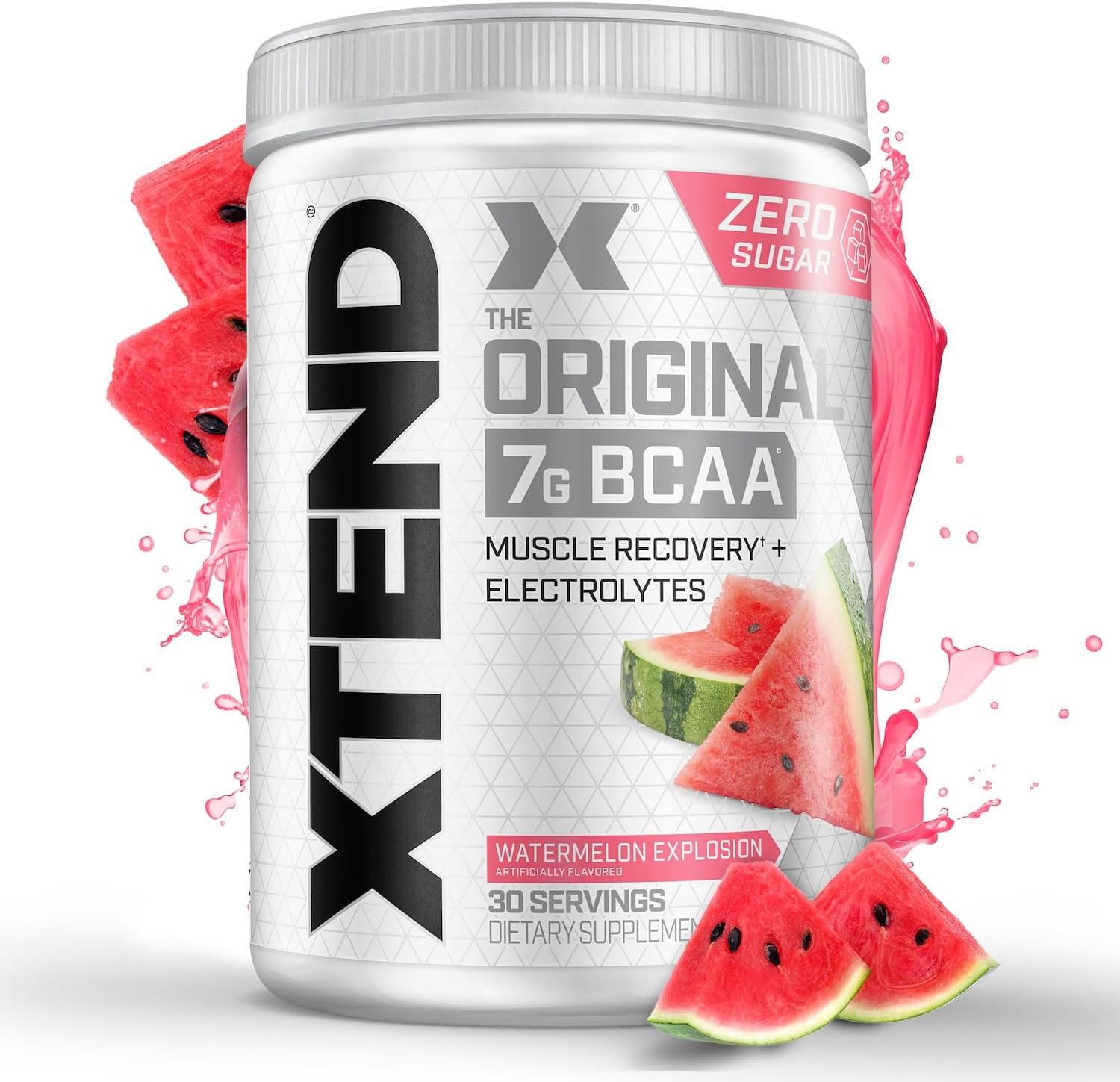 XTEND 7G BCAAs Watermelon Explosion| Recovery, Endurance & Hydration | 30 Servings
