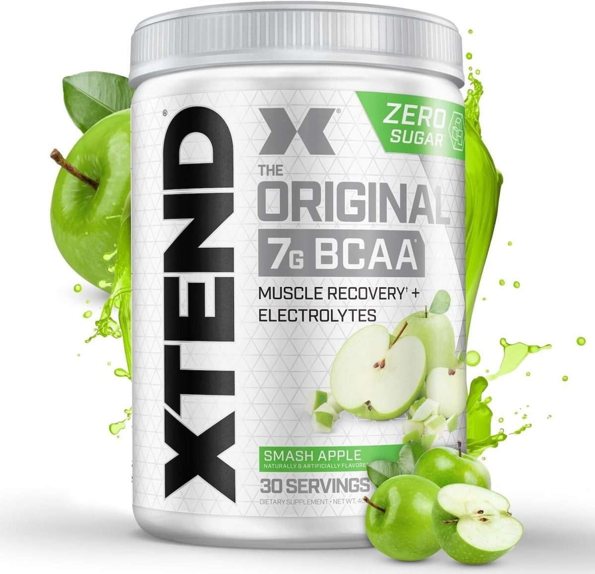 Xtend 7g BCAAs |Smash Apple| Muscle Recovery, 30 Servings - END Nutrition