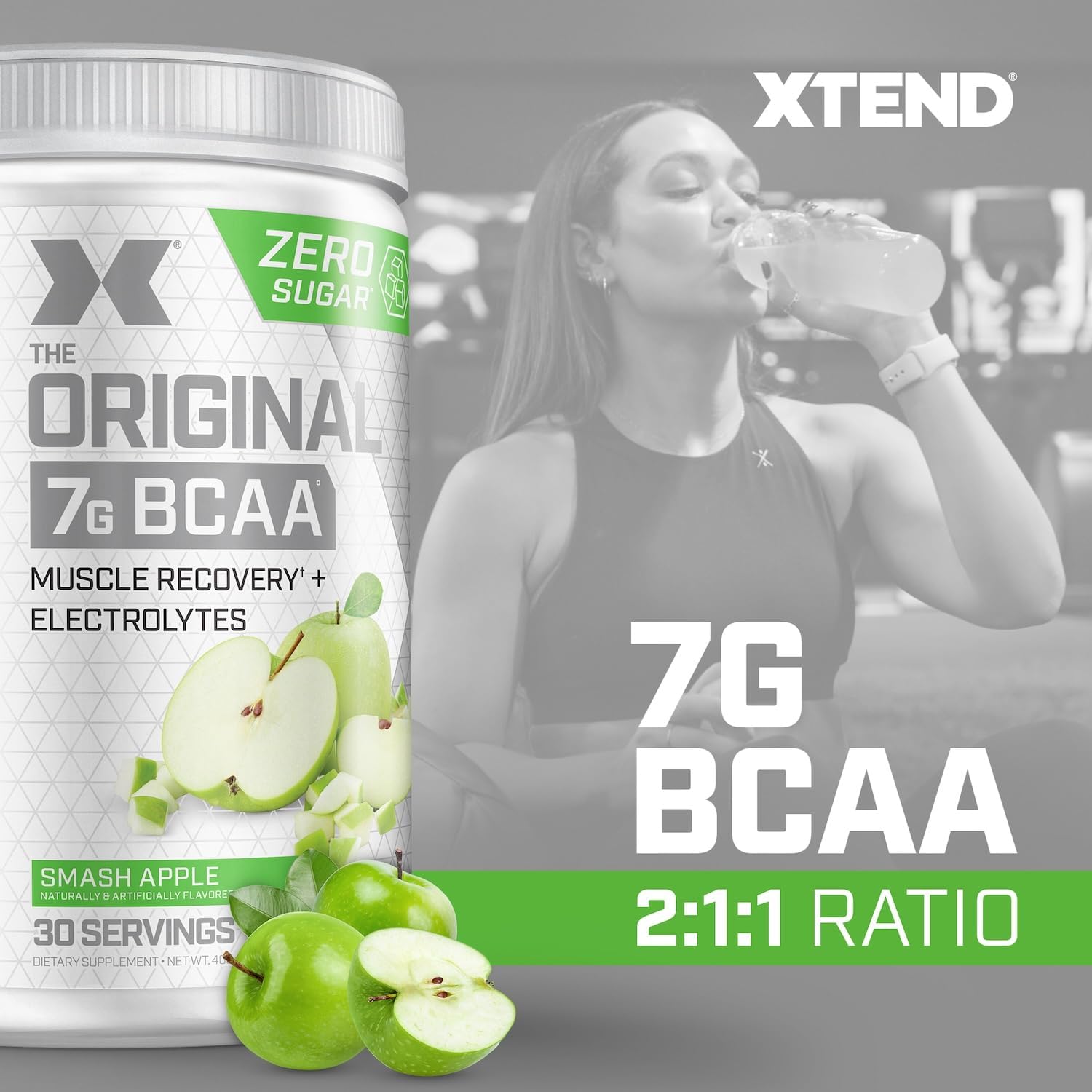 Xtend 7g BCAAs |Smash Apple| Muscle Recovery