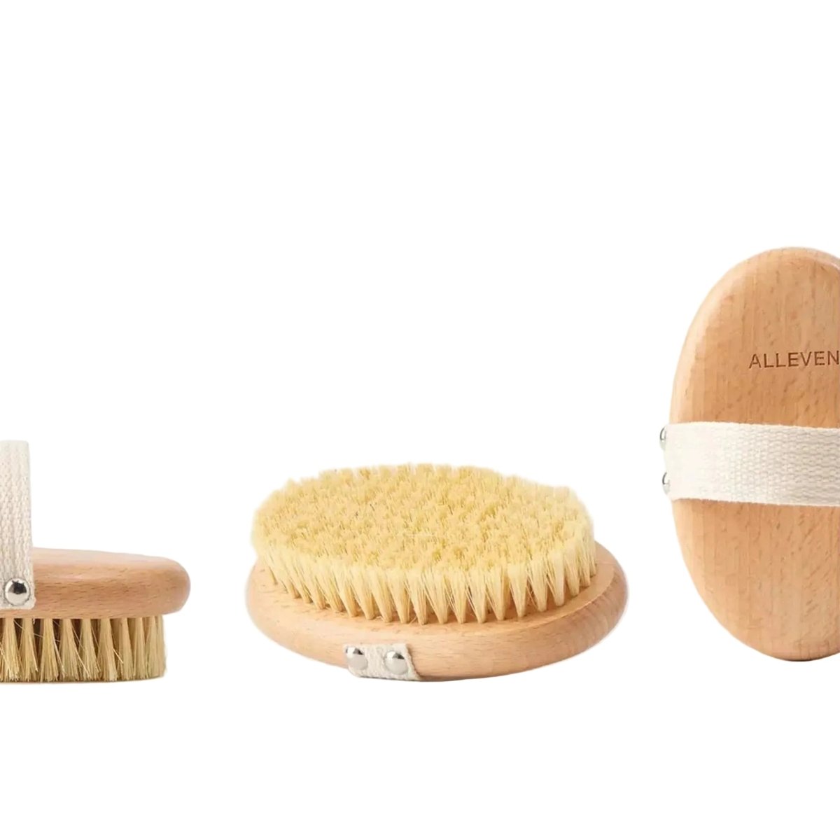ALLEVEN Detox Revitalizing Body Brush | Dry Exfoliating Buffer - endnutrition.com