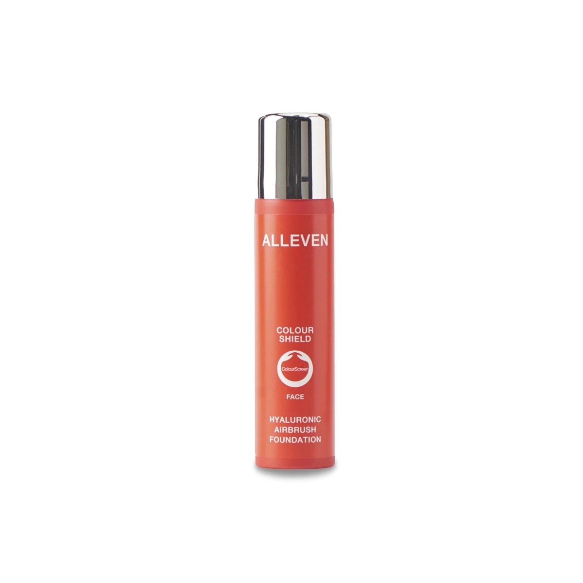 ALLEVEN Colour Shield Face Hyaluronic Airbrush Foundation Spray – Amber – Hydrating, Antioxidant & HD Pigment Coverage – 100 ml - endnutrition.com