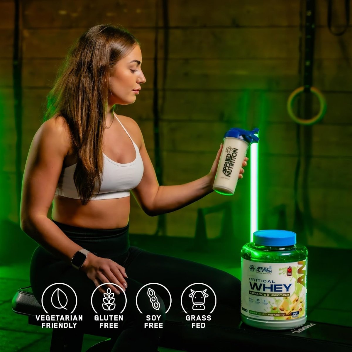 Applied Nutrition Critical Whey Protein | Caramel Latte | 2kg | 24g Protein, 61 Servings - endnutrition.com