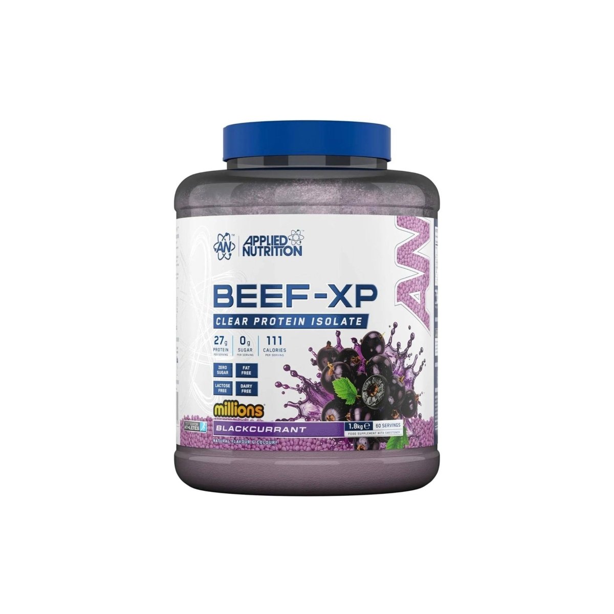 Applied Nutrition Beef-XP Clear Protein Black Currant 1.8kg – Muscle Growth Support - endnutrition.com