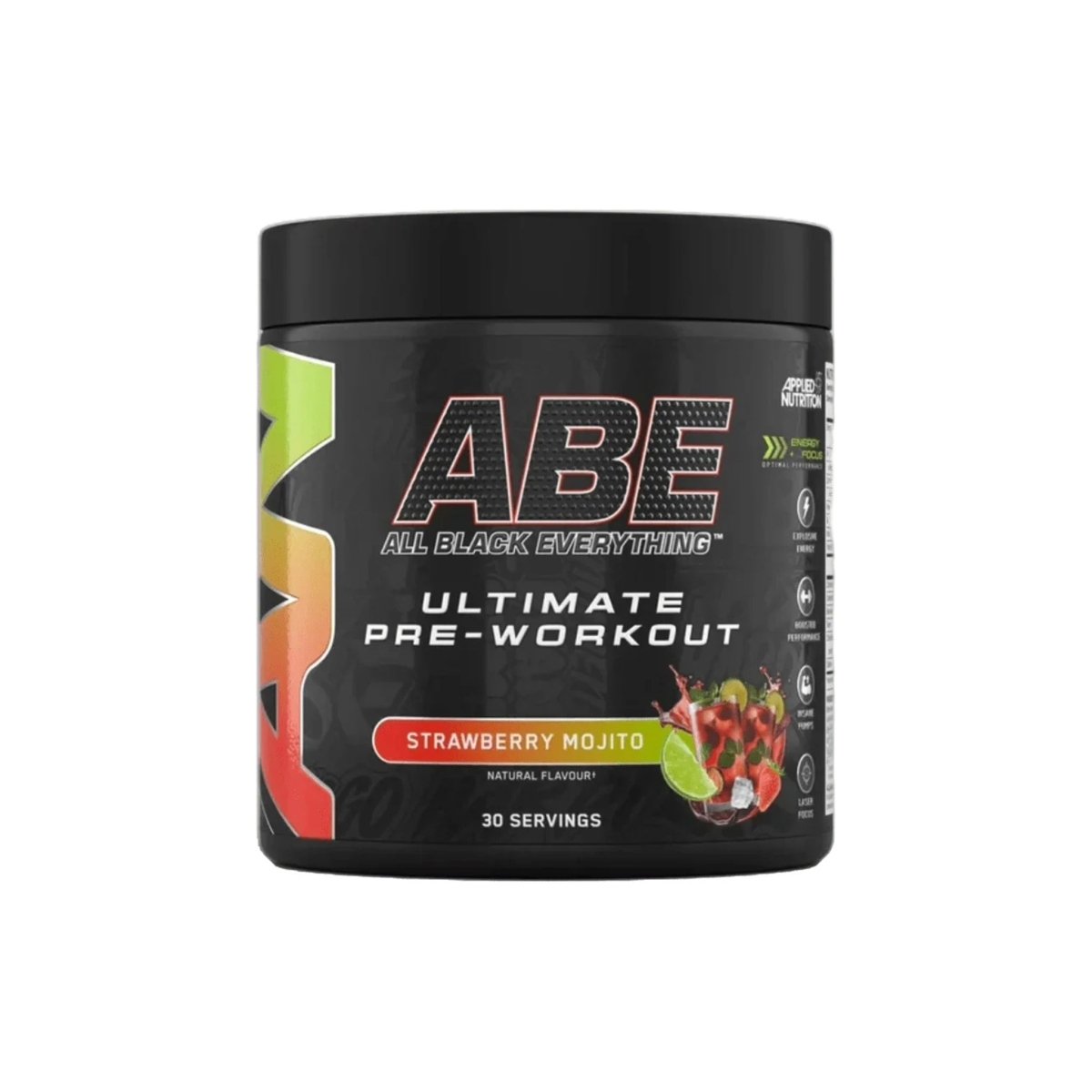 Applied Nutrition ABE Ultimate Pre-Workout | Strawberry Mojito | 30 Servings - endnutrition.com