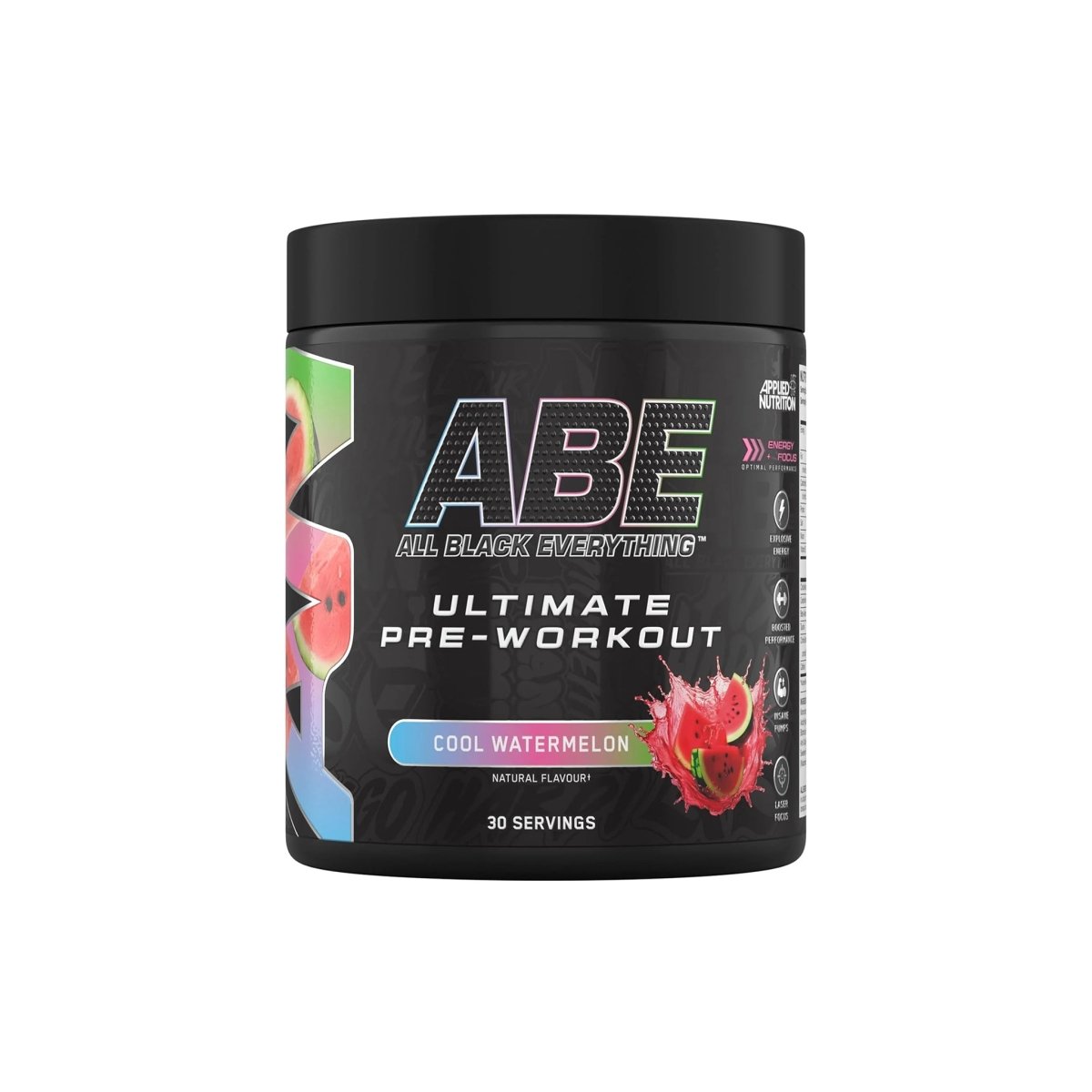 Applied Nutrition ABE Ultimate Pre‑Workout | Cool Watermelon | Energy Focus & Endurance - endnutrition.com
