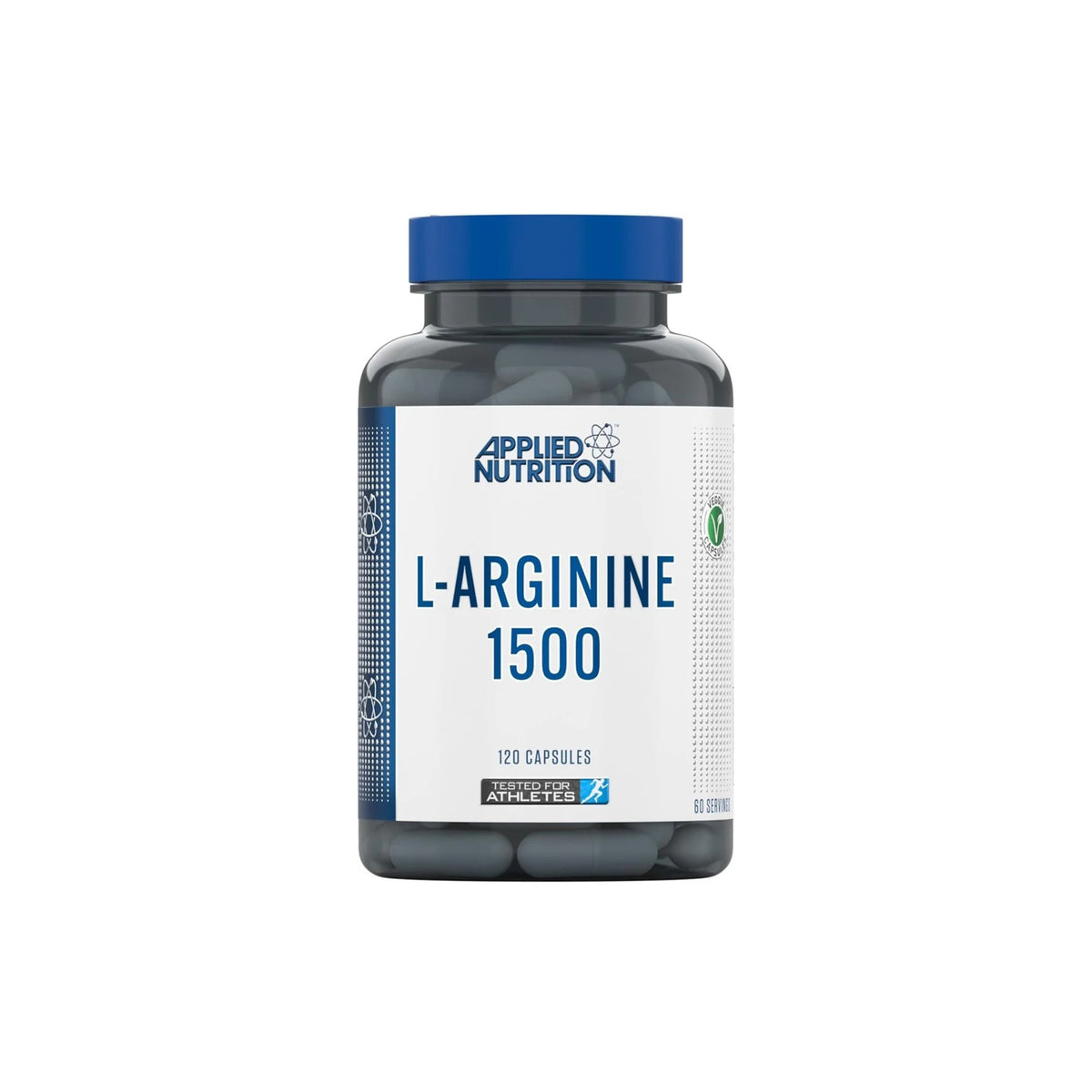 Applied Nutrition L‑Arginine Capsules – 1500 mg High Strength – Nitric Oxide Booster for Workout, Pump & Performance – 60 Servings - END Nutrition