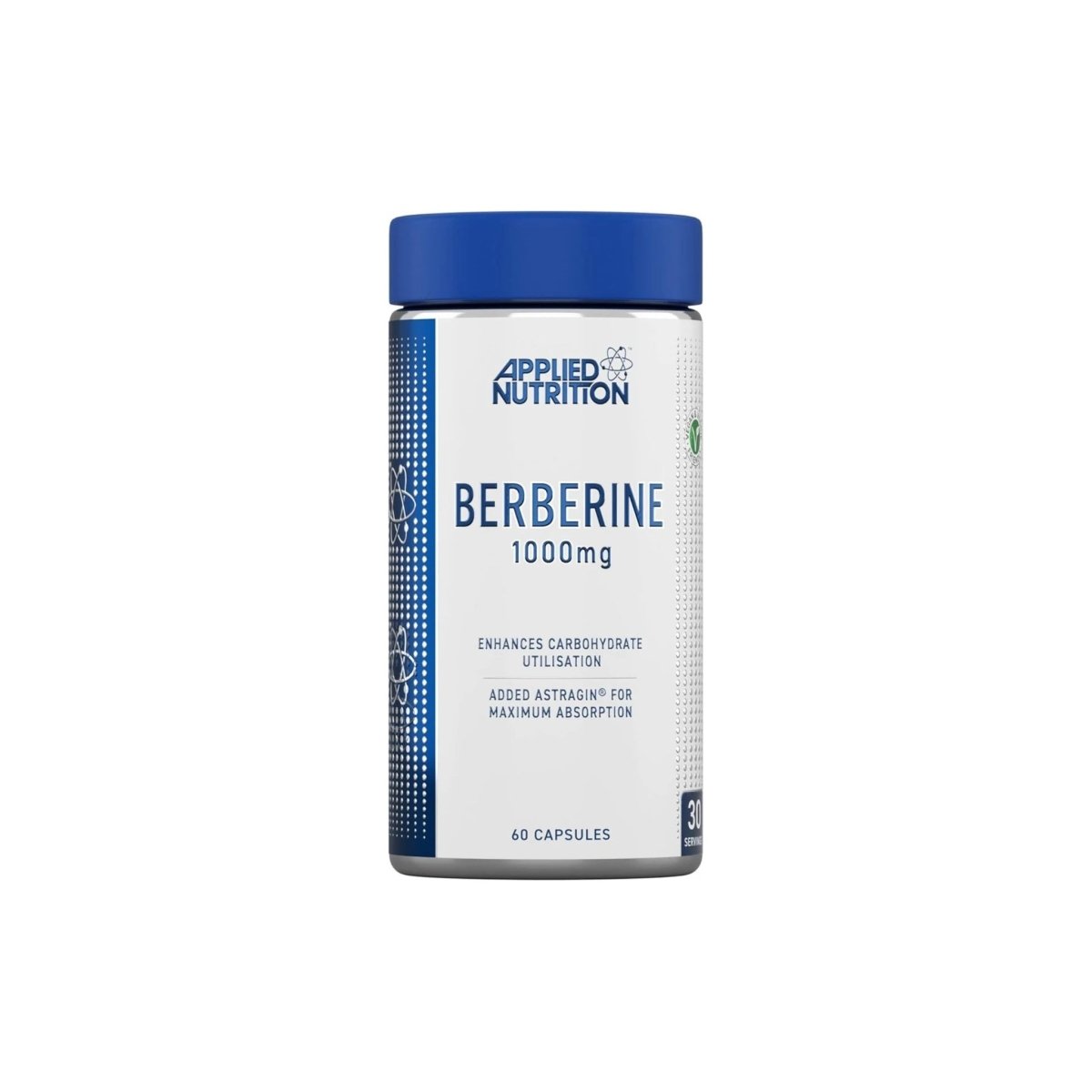 Applied Nutrition Berberine 1000 mg 60 Caps – Blood Sugar & Metabolism Support - endnutrition.com