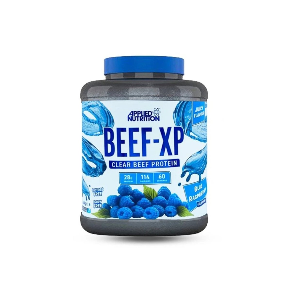 BEEF-XP CLEAR ISO Protein Blue Raspberry 1.8kg | Applied Nutrition| Hydrolyzed Beef Protein Isolate - endnutrition.com