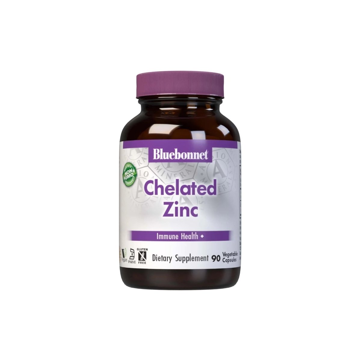 Bluebonnet Chelated Zinc – 90 Vegetable Capsules – Immune Health & Enzyme Function Support - endnutrition.com