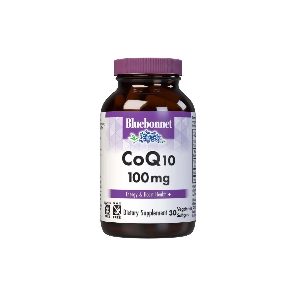 Bluebonnet CoQ10 – 100 mg – 30 Vegetarian Softgels – Heart & Energy Support - endnutrition.com