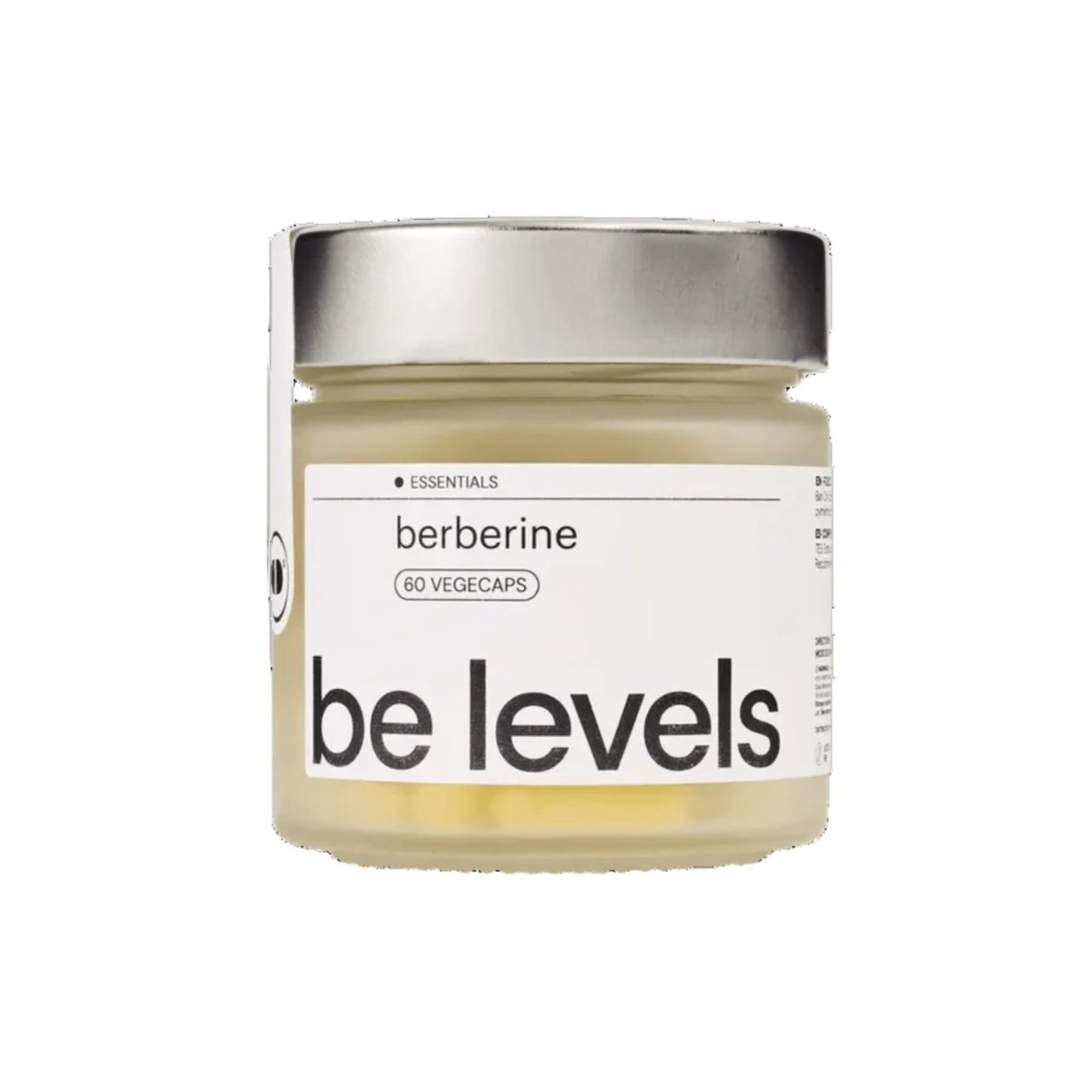 Be Levels Berberine – Berberis aristata Extract, 97% Berberine HCl | Vegan | 60 Capsules - endnutrition.com