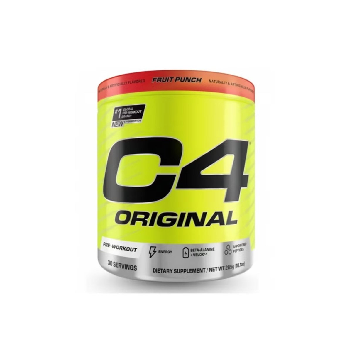 Cellucor C4 Original Pre‑Workout – Fruit Punch – 30 Servings – Explosive Energy & Endurance - endnutrition.com