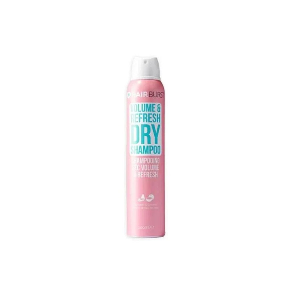 Hairburst Volume & Refresh Dry Shampoo | No White Residue, Texture & Root Lift, 200 ml - endnutrition.com