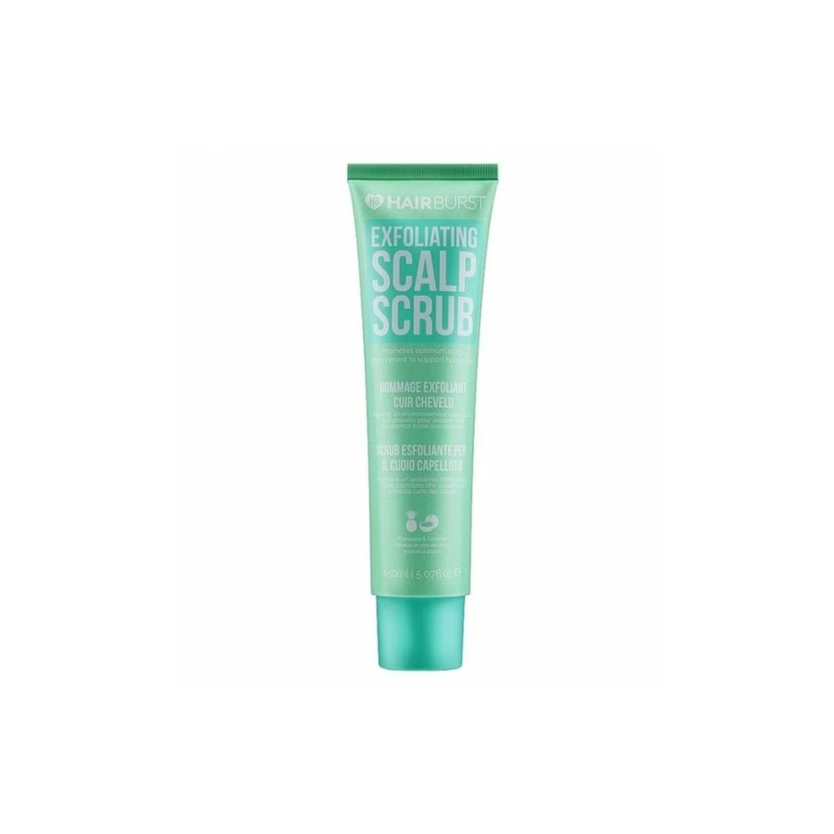 Hairburst Scalp Scrub | Vegan Anti‑Dandruff Pre‑Shampoo Treatment Deep Cleansing & Hair Growth Support - endnutrition.com