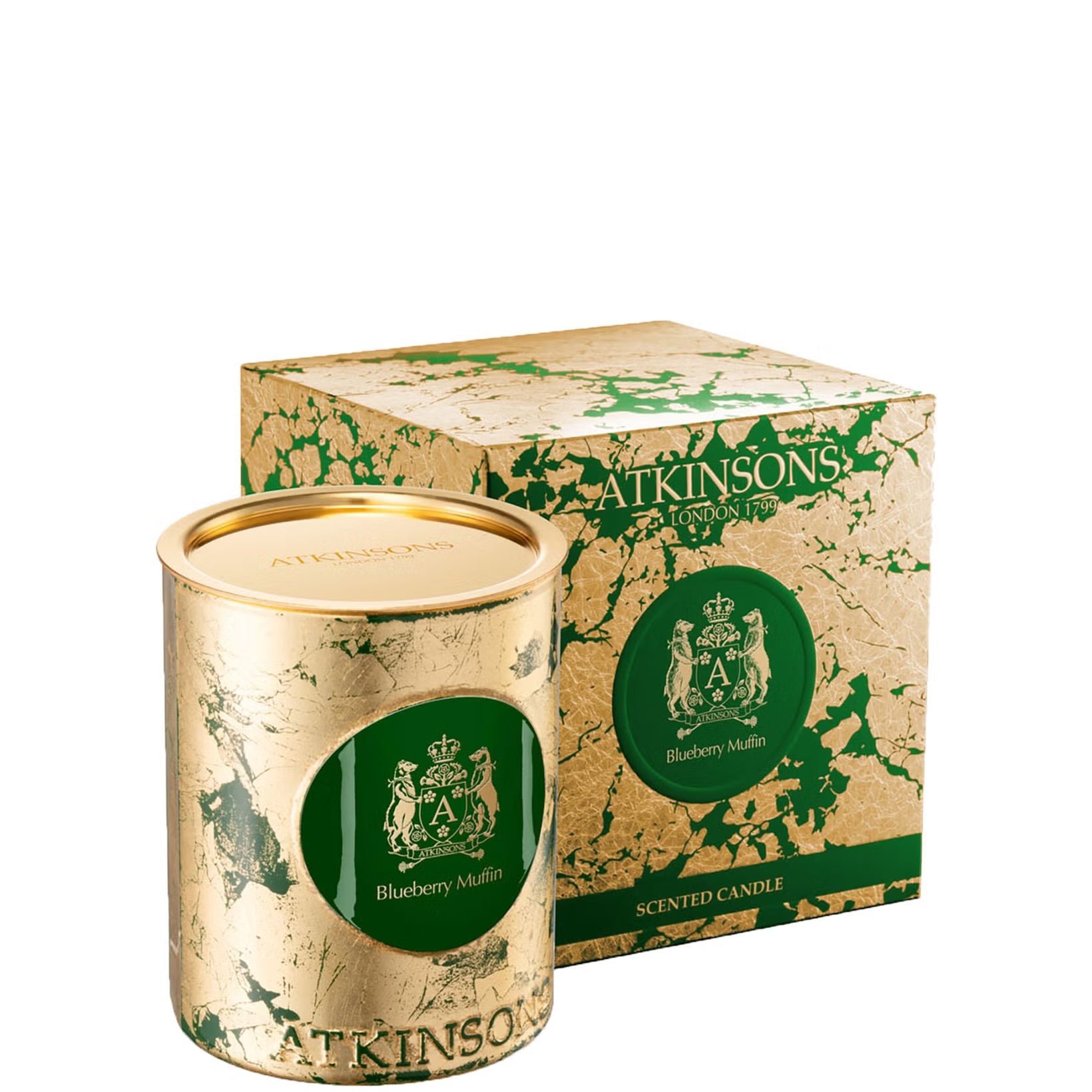 Atkinsons Blueberry Muffin Scented Candle 200g