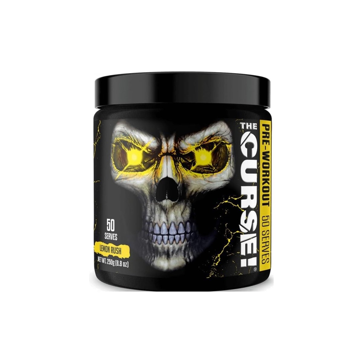 JNX Cobra Labs The Curse Pre Workout Lemon Rush 250g Energy & Focus Booster - endnutrition.com