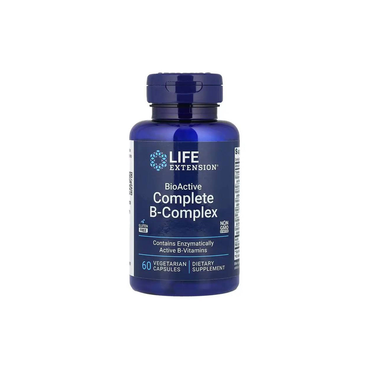 Life Extension Complete B‑Complex – 60 VegCaps | Daily Nutritional Support