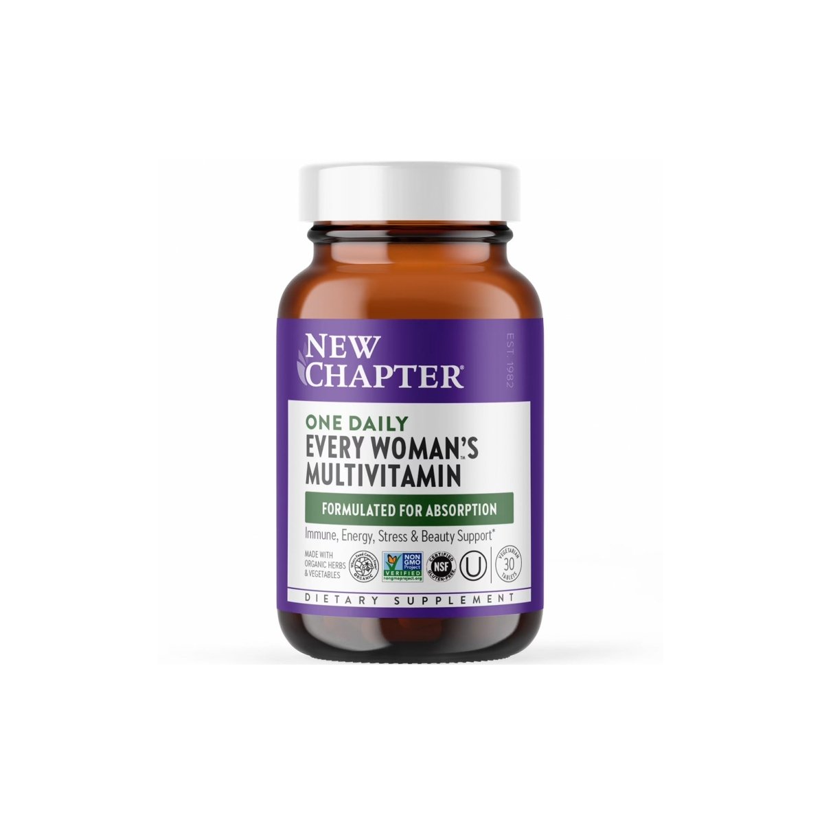 New Chapter Every Woman’s One Daily Multivitamin | 30 Tablets - endnutrition.com