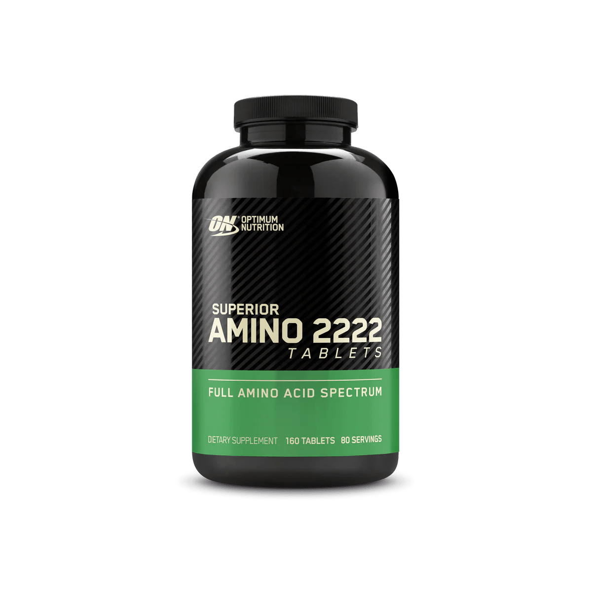 Optimum Nutrition Superior Amino 2222-160 Tablets| Fast-Absorbing Essential Amino Acids (EAAs) - Endnutrition.com