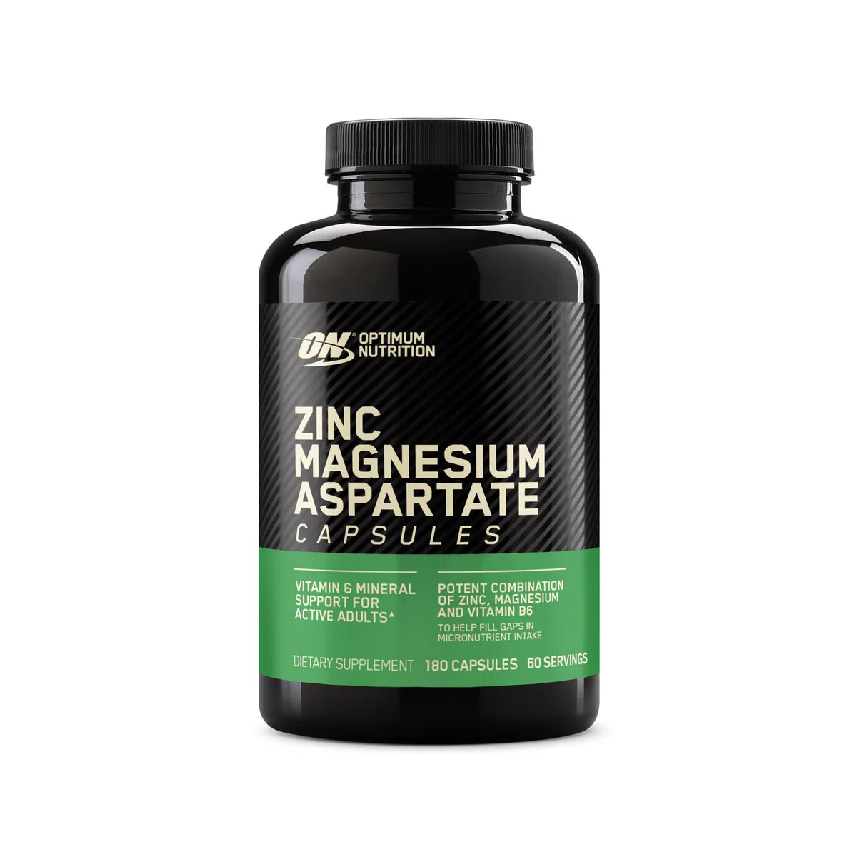Optimum Nutrition ZMA – Zinc & Magnesium Supplement – 180 Capsules – Muscle Recovery, Sleep Support & Immune Health - Endnutrition.com