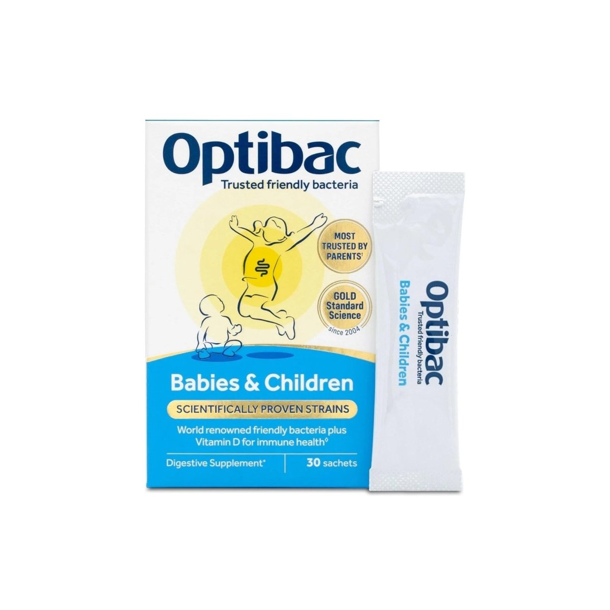 OptiBac Probiotics For Babies & Children 30 Sachets| Kids’ Gut & Immune Support - endnutrition.com