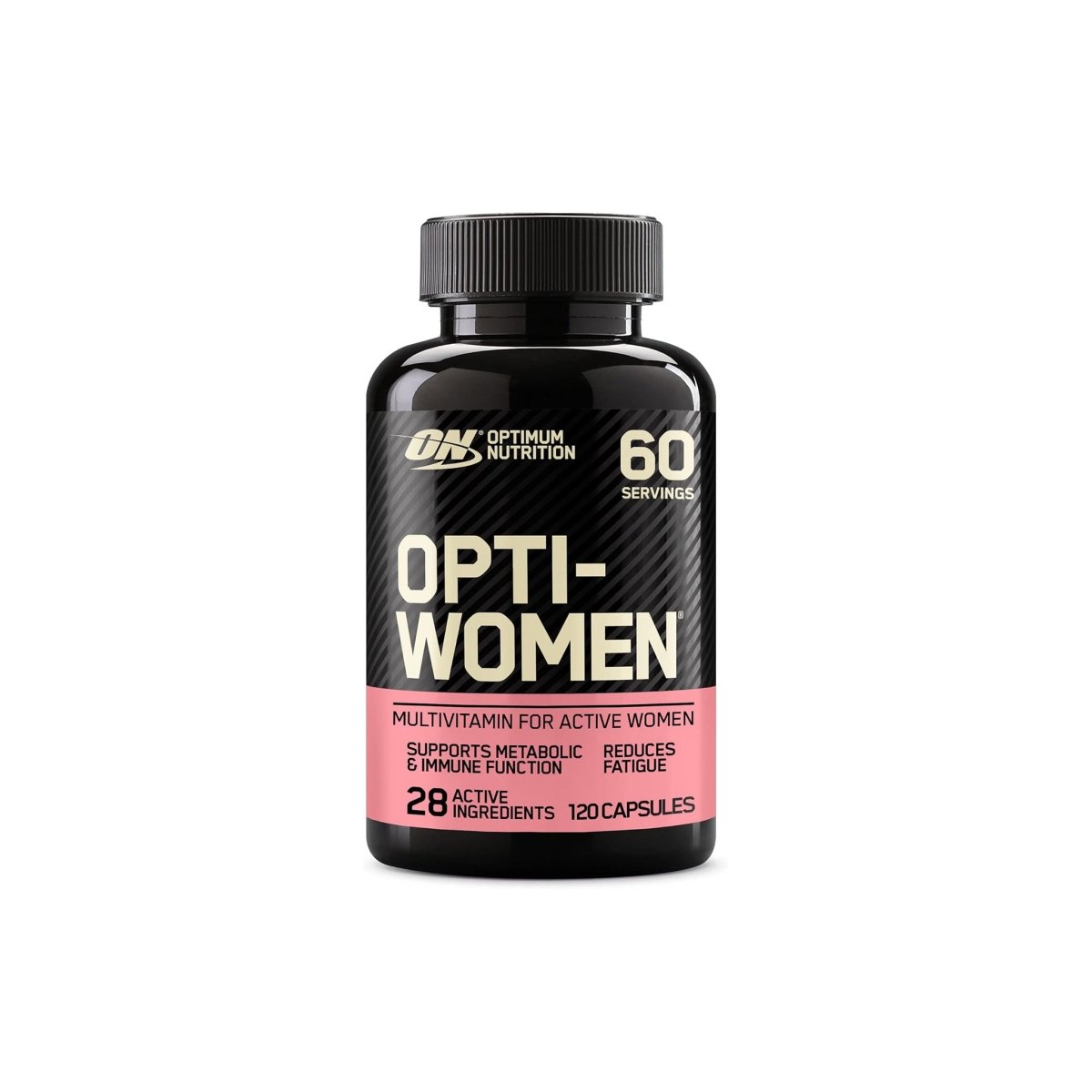 Optimum Nutrition Opti‑Women Multivitamin – 120 Capsules Unflavored – Women’s Daily Formula with Vitamin C, Zinc, Vitamin D & Iron for Energy, Immunity & Wellness - endnutrition.com