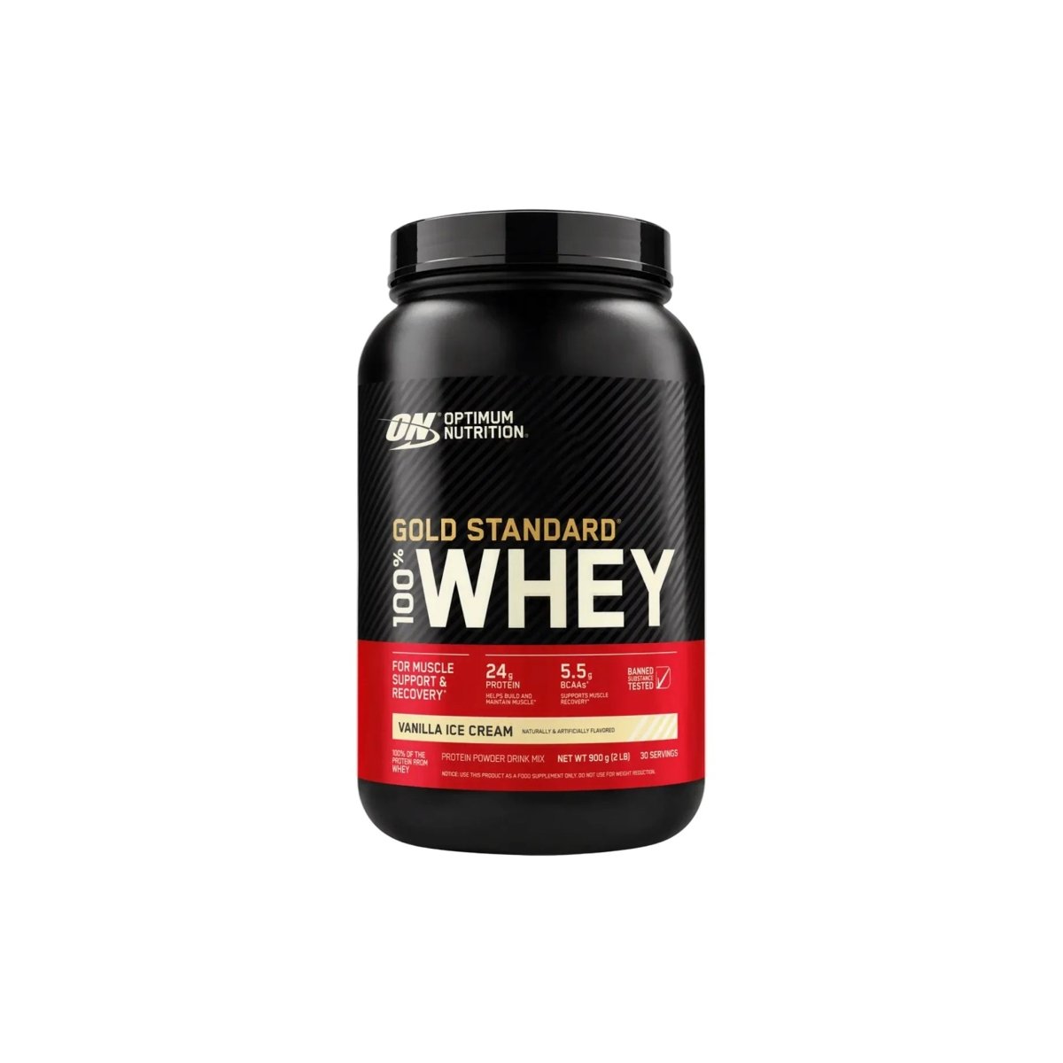 Optimum Nutrition Gold Standard 100% Whey Protein Vanilla Ice Cream | Muscle Building & Recovery - endnutrition.com