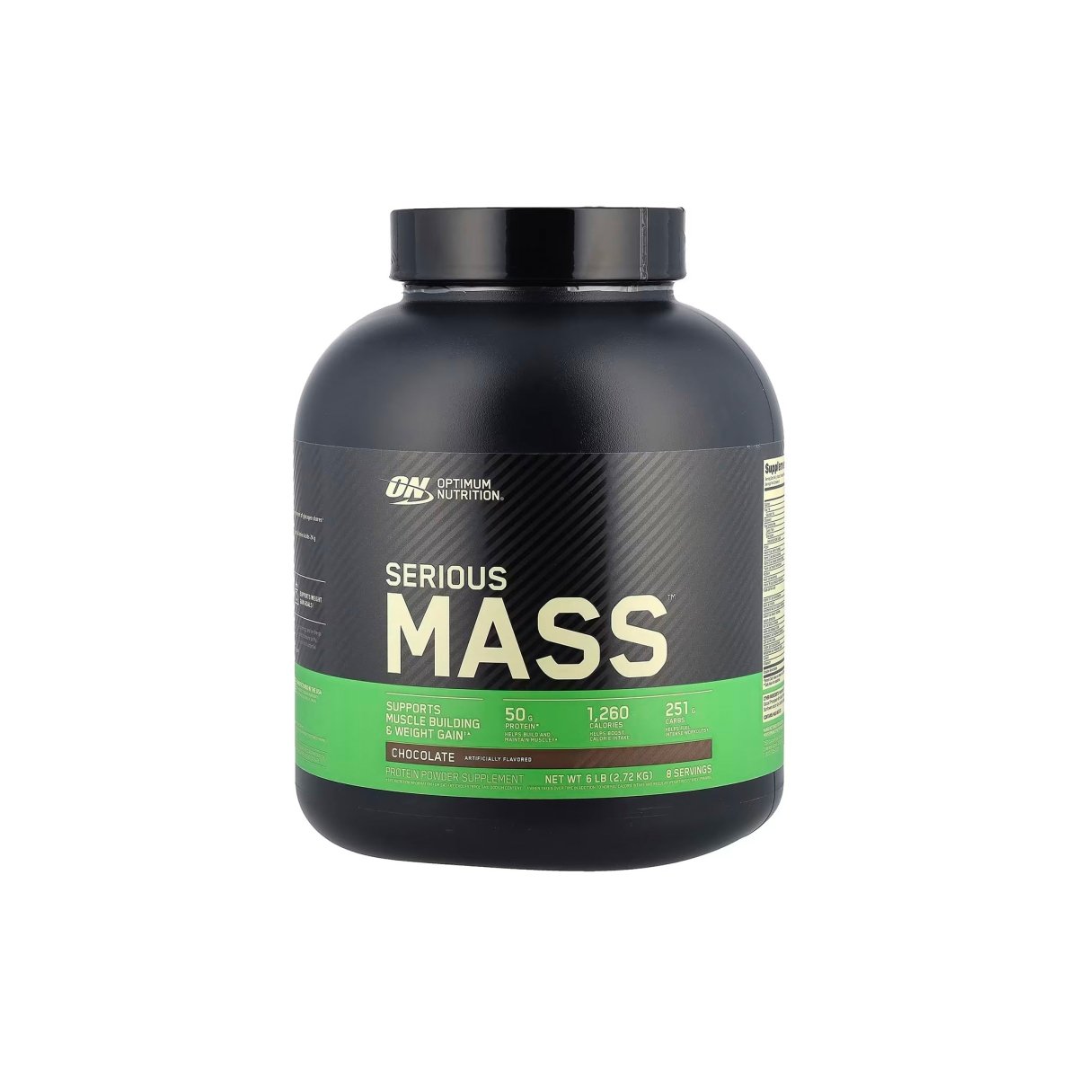 Optimum Nutrition Serious Mass Chocolate 2.72kg – High Protein Weight Gainer 50g Protein - endnutrition.com