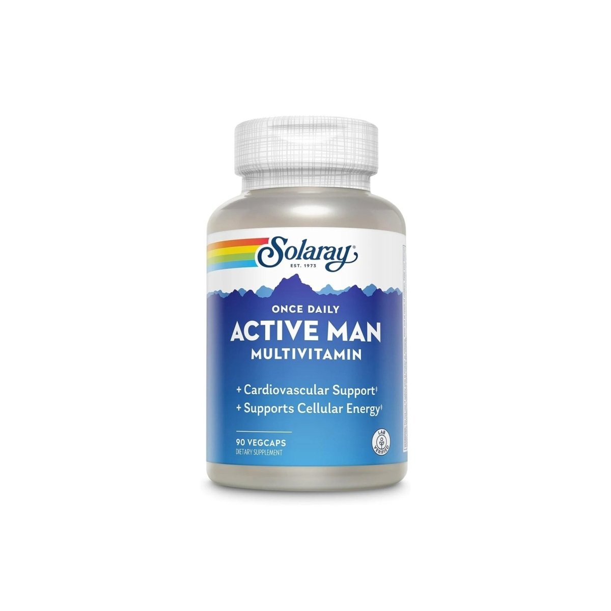Solaray Once Daily Active Man Multivitamin | Energy, Immunity & Male Vitality - endnutrition.com