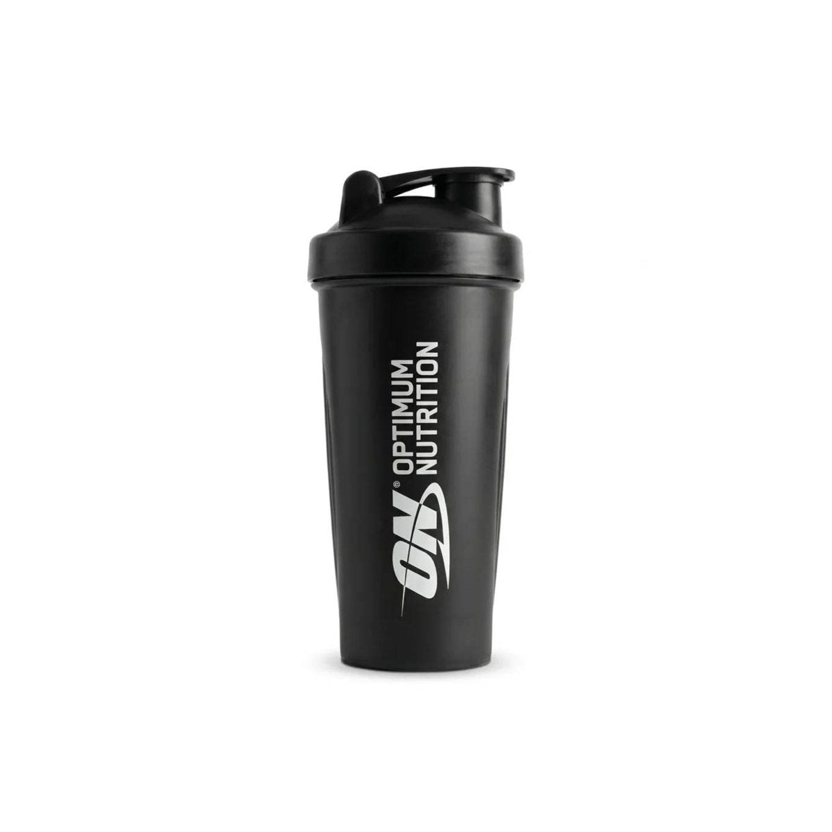 Optimum Nutrition ON Logo Shaker – Black, 600ml – Leakproof, Durable, Easy Mix - endnutrition.com